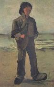 Vincent Van Gogh Fisherman on the Beach (nn04) Spain oil painting artist